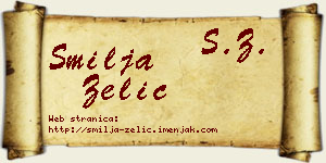 Smilja Zelić vizit kartica